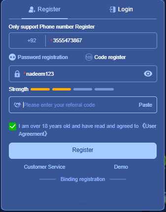 cz777 game register image