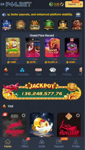 p44 game Earn Real money