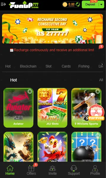 funup777 game official image