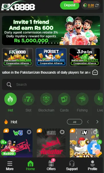 pk8888 game dashboard