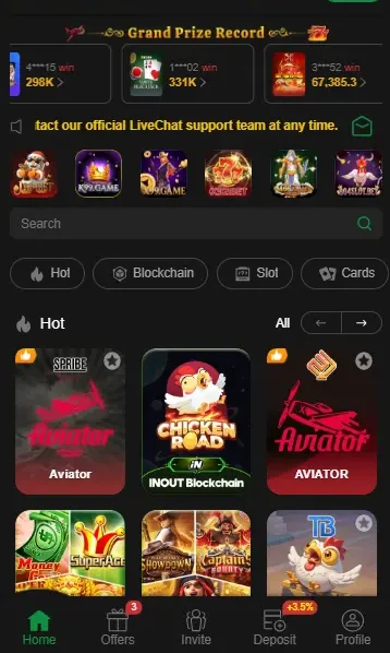 3S game dashboard image