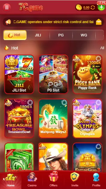 7c game dashboard image