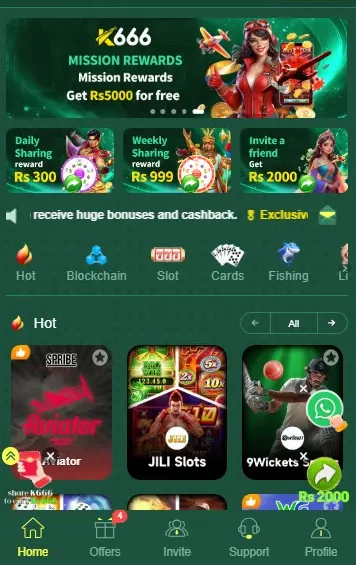 Lucky PKR Game Dashboard image