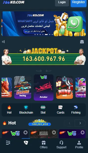 786 ko game official Dashboard