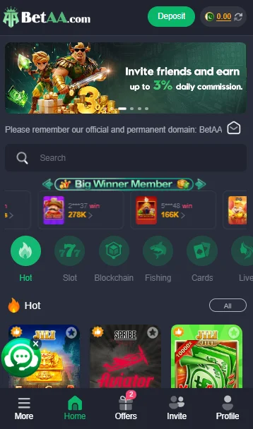 betaa game official dashboard image